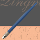 एंटी स्लिप शेडिंग आइब्रो माइक्रोब्लैडिंग टैटू पेन, #21 राउंड ब्लेड कॉस्मेटिक टैटू पेन