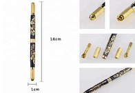 ब्लेड 135 मिमी लंबाई के साथ स्टेनलेस स्टील हैंडल डिस्पोजेबल माइक्रोब्लैडिंग टैटू पेन