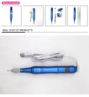ब्लू ली - ट्रेनिंग स्कूल माइक्रोब्लैडिंग मशीन गन के लिए बैटरी टैटू मशीन पेन