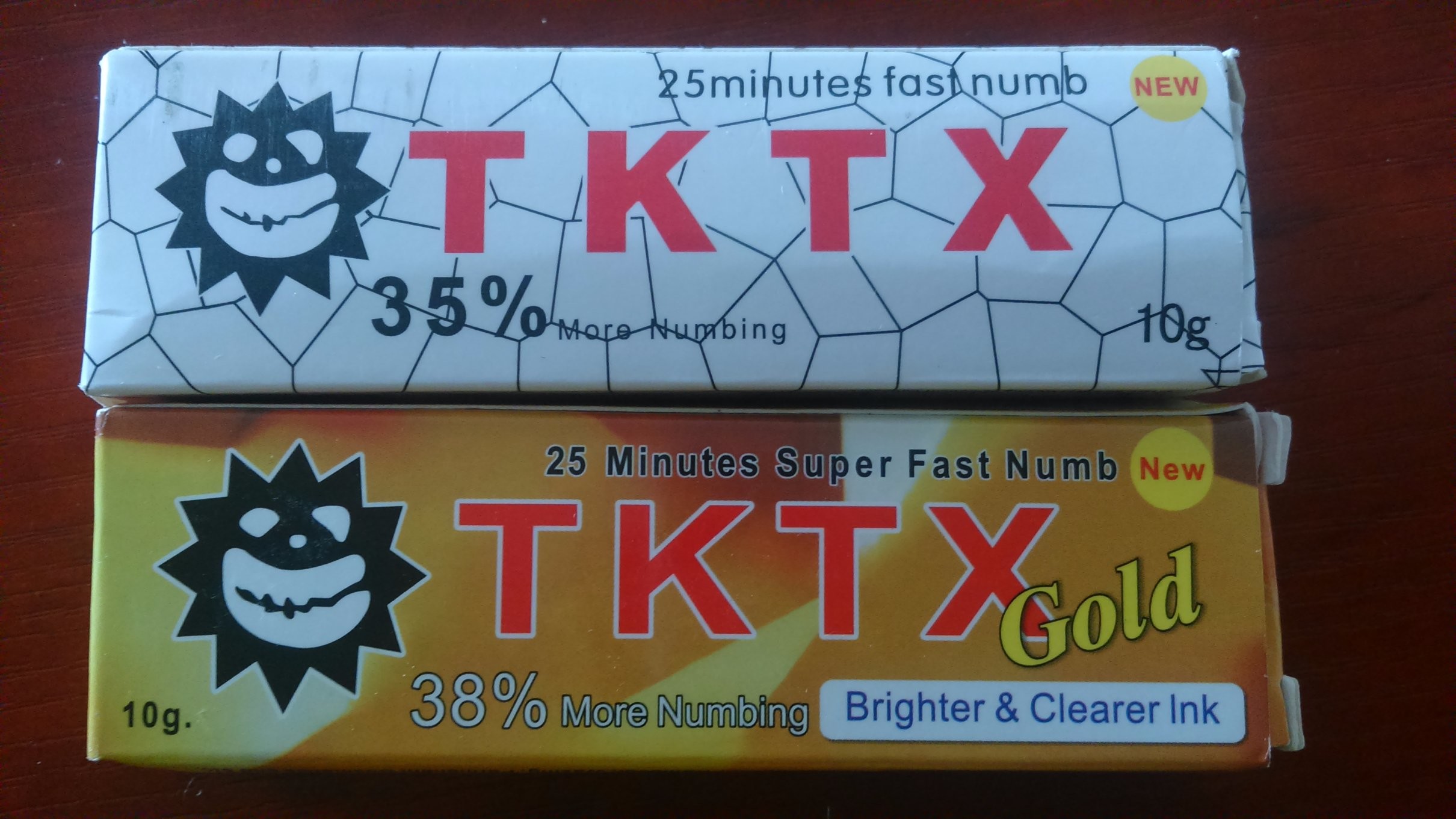 सुरक्षा सबसे मजबूत TKTX टैटू सुन्न करने वाली सामयिक क्रीम लंबे समय तक चलने वाला वाटरप्रूफ 10g/pc