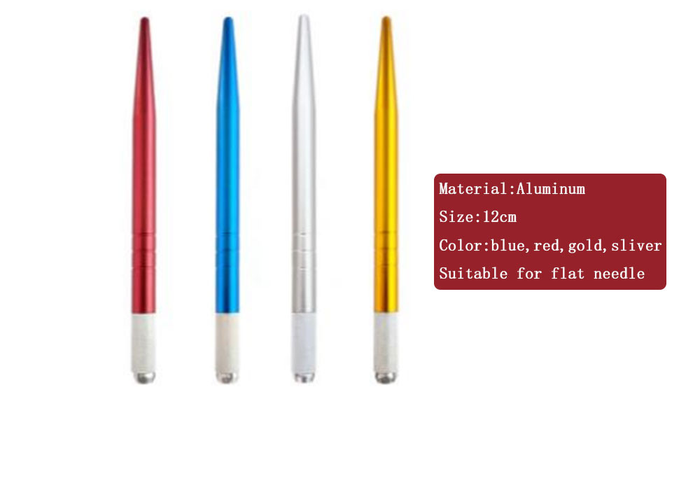 रंगीन स्थायी मेकअप मैनुअल टैटू भौं पेन गैर डिस्पोजेबल त्वचा सुरक्षित
